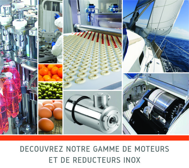 Gamme moteur réducteur inox